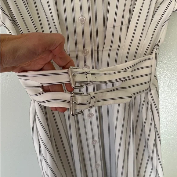 THE TOBIE SHIRT DRESS BY EXQUISE: DOUBLE BUCKLE EDITION - Picture 7 of 9